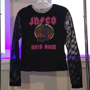 JNCO OG vtg Plz Read Damage! Bling Snake Hard Rock